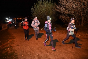 Nuit blanche pour 300 coureurs sur le 52e raid pédestre Le Puy-Firminy