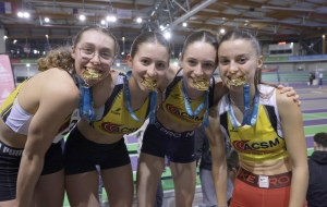 Athlétisme : les juniores de Monistrol championnes AURA en relais