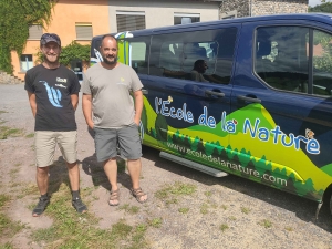 Victor Mouleyre et Jérôme Liogier vont continuer l&#039;aventure de l&#039;Ecole de la nature