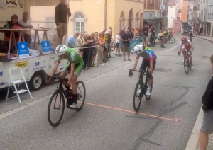 Cyclisme : Célian Rolland deuxième au Monastier en U17