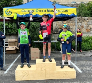 VTT à Montfaucon-en-Velay : les podiums