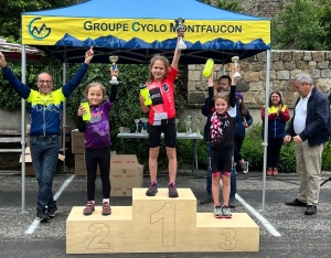 VTT à Montfaucon-en-Velay : les podiums