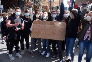 Yssingeaux : les lycéens réclament le contrôle continu pour le bac