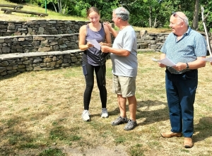 Retournac : le dernier chantier de jeunes des Sucs mené au château d&#039;Artias