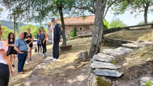 Retournac : le dernier chantier de jeunes des Sucs mené au château d&#039;Artias