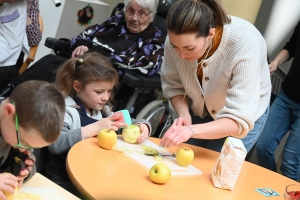 Lantriac : enfants et aînés partagent les saveurs à l&#039;Ehpad