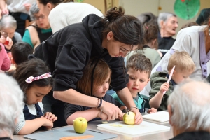 Lantriac : enfants et aînés partagent les saveurs à l&#039;Ehpad