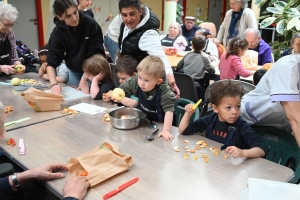 Lantriac : enfants et aînés partagent les saveurs à l&#039;Ehpad