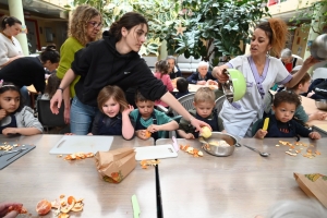 Lantriac : enfants et aînés partagent les saveurs à l&#039;Ehpad