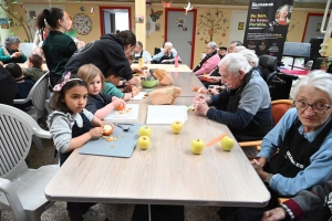 Lantriac : enfants et aînés partagent les saveurs à l&#039;Ehpad