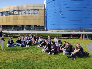 Les élèves de seconde du lycée public d&#039;Yssingeaux à Toulouse