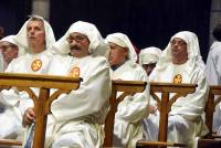 Sainte-Sigolène : la procession des pénitents blancs en images