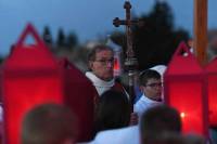 Sainte-Sigolène : la procession des pénitents blancs en images