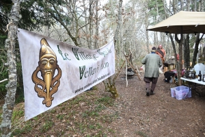 Vellavi Ialon a présenté son nouveau village gaulois à Montregard