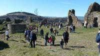 La chasse aux oeufs de Pâques à Polignac.