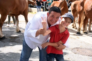 Yssingeaux : le concours de chevaux lourds a conquis le centre-ville