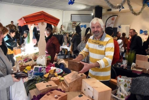 Beauzac : le marché de Noël s&#039;est ouvert aux produits gastronomiques