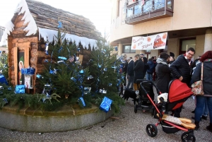 Beauzac : le marché de Noël s&#039;est ouvert aux produits gastronomiques