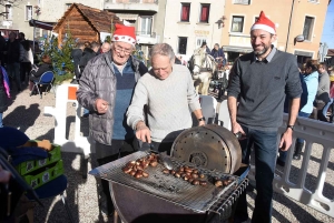 Beauzac : le marché de Noël s&#039;est ouvert aux produits gastronomiques