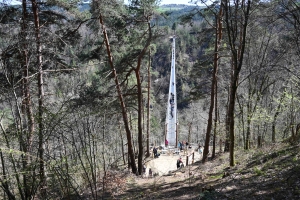 Une fréquentation sensationnelle sur la passerelle himalayenne des gorges du Lignon (vidéo)