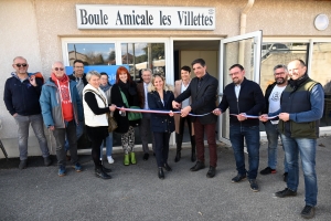 Les Villettes : un local tout neuf pour les boulistes