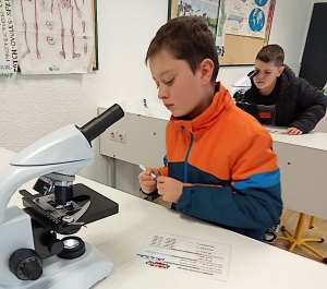 Les CM2 de Grazac visitent le collège Saint-Gabriel