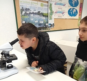 Les CM2 de Grazac visitent le collège Saint-Gabriel