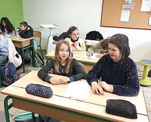 Les CM2 de Grazac visitent le collège Saint-Gabriel