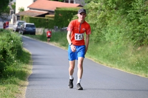 120 coureurs dans la fournaise sur le trail A Travers l&#039;Emblavez à Saint-Vincent