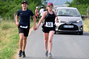 120 coureurs dans la fournaise sur le trail A Travers l&#039;Emblavez à Saint-Vincent