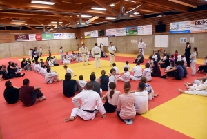 Yssingeaux : enfants et parents sur le même tatami au Judo Club