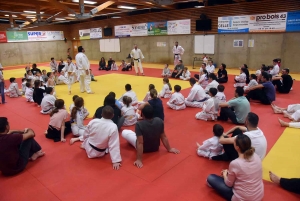 Yssingeaux : enfants et parents sur le même tatami au Judo Club