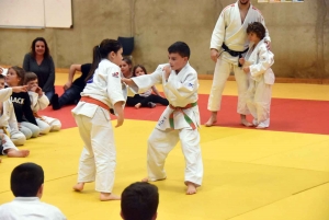 Yssingeaux : enfants et parents sur le même tatami au Judo Club