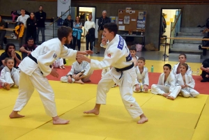 Yssingeaux : enfants et parents sur le même tatami au Judo Club