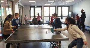 Dunières : le ping-pong à toutes les heures à l&#039;école Saint-Joseph