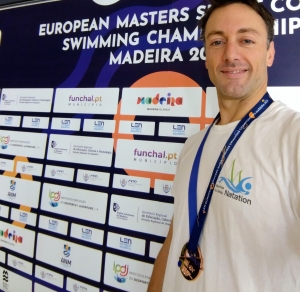 Natation : Antoine-Romain Rozwadowski moissonne aux championnats d&#039;Europe de natation Master