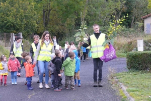 Sortie d&#039;automne pour les maternelles de l&#039;école de Grazac