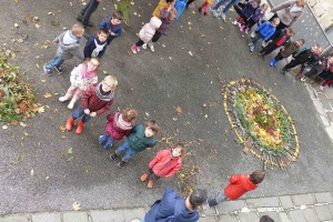 Sortie d&#039;automne pour les maternelles de l&#039;école de Grazac