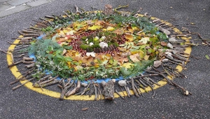 Sortie d&#039;automne pour les maternelles de l&#039;école de Grazac