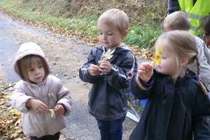 Sortie d&#039;automne pour les maternelles de l&#039;école de Grazac