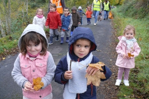 Sortie d&#039;automne pour les maternelles de l&#039;école de Grazac