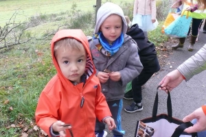 Sortie d&#039;automne pour les maternelles de l&#039;école de Grazac