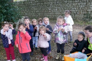 Sortie d&#039;automne pour les maternelles de l&#039;école de Grazac