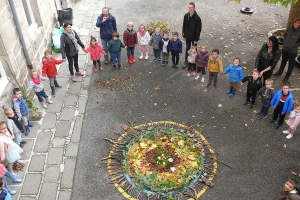 Sortie d&#039;automne pour les maternelles de l&#039;école de Grazac