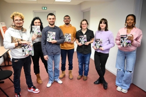 Neuf jeunes dessinent une BD sur la Mission Locale d&#039;Yssingeaux