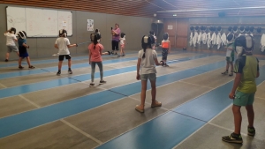 Journée sportive pour des écoliers de Saint-Gabriel à Yssingeaux