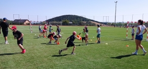 Journée sportive pour des écoliers de Saint-Gabriel à Yssingeaux