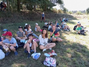 Dernier jour en plein air pour les écoliers de Grazac