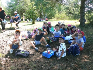 Dernier jour en plein air pour les écoliers de Grazac