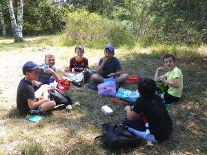 Dernier jour en plein air pour les écoliers de Grazac